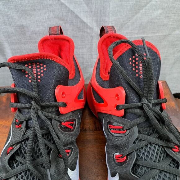 %Nike Zoom Hyperrev Black University Red Basketball Sneakers 11.5 / A 33 main image 9
